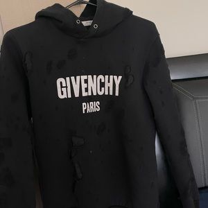 Givenchy destroyed hoodie